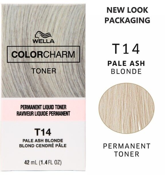 Wella Color Charm Liquid Toner #T14 Pale Ash Blonde