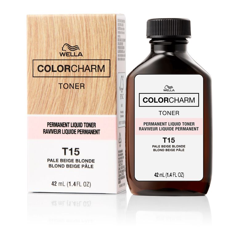 Wella Color Charm Liquid Toner #T15 Pale Beige Blonde