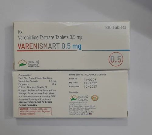 VARENICLINE TART TB 0.5-1MG 53BPK