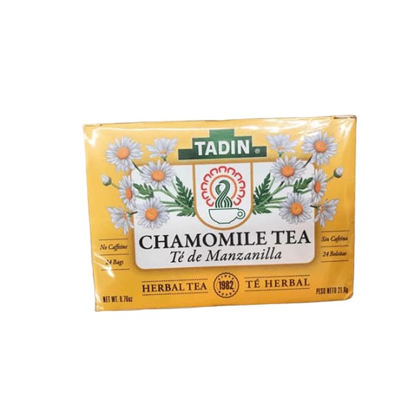 TADIN TEA MANZANILLA      24 CT