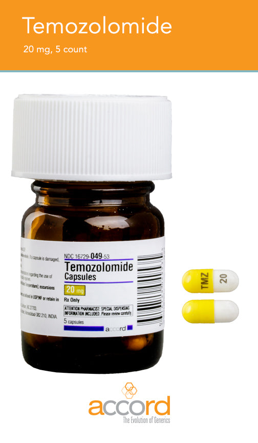 TEMOZOLOMIDE CP 20MG 14