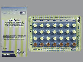 JUNEL FE TB 1.5-0.03MG 6X28