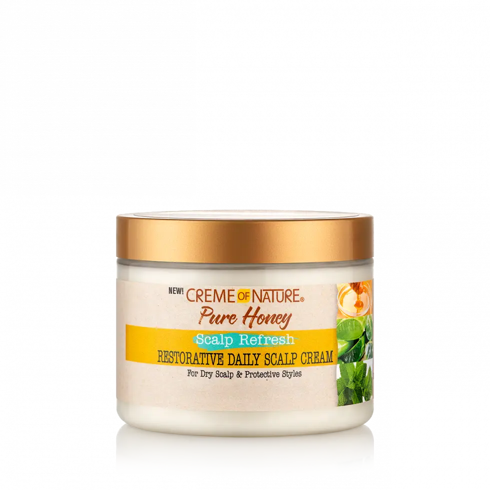 Creme Of Nature Pure Honey Restorative Scalp Cream 4.7oz