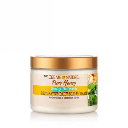 Creme Of Nature Pure Honey Restorative Scalp Cream 4.7oz