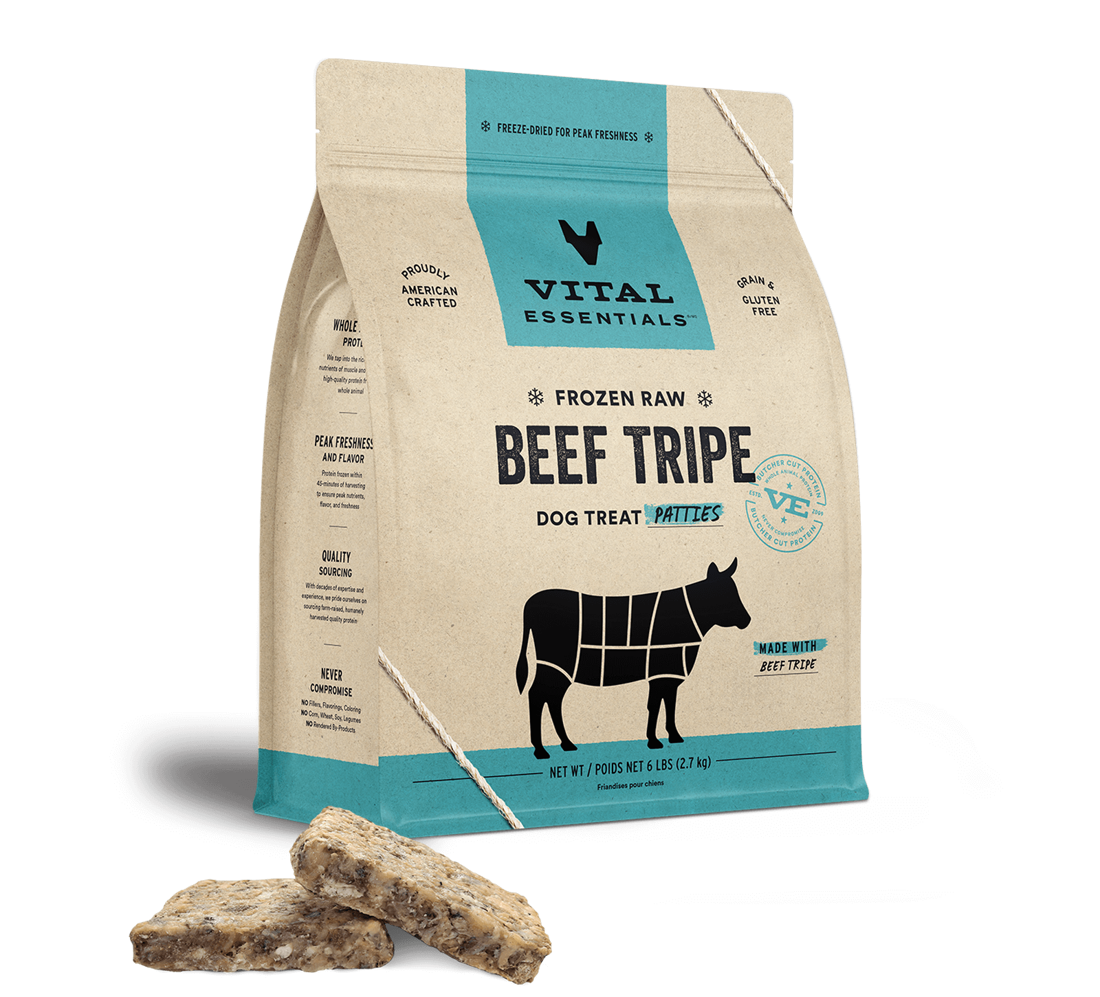 DOG TRT,BITES,BEEF,CART