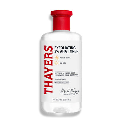 Thayers Exfoliating 2% Aha Toner, 8.5 oz