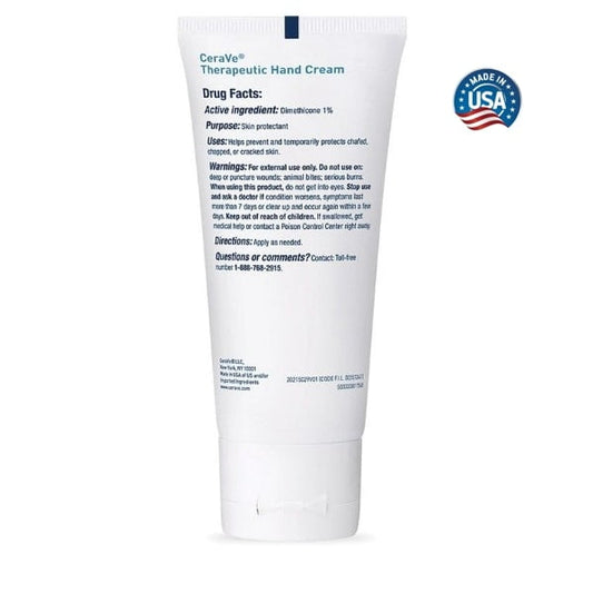 Cerave Hand Cream Therapeutic 3oz