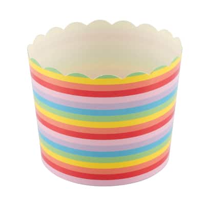 RAINBOW BDAY 9OZ CUP 8CT