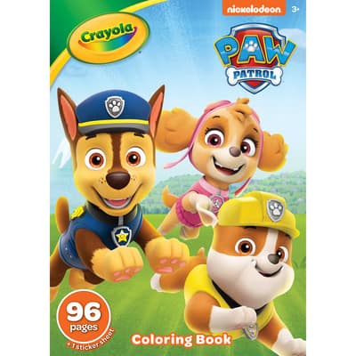Crayola PAW Patrol Coloring Book, 96 pages