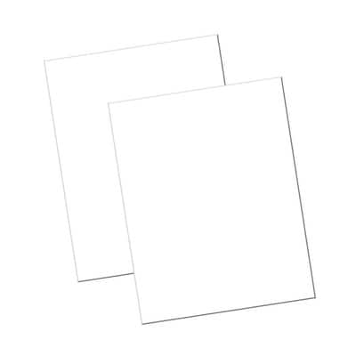 Pacon Railroad Poster Board, 1 count - Black, 28" x 22"