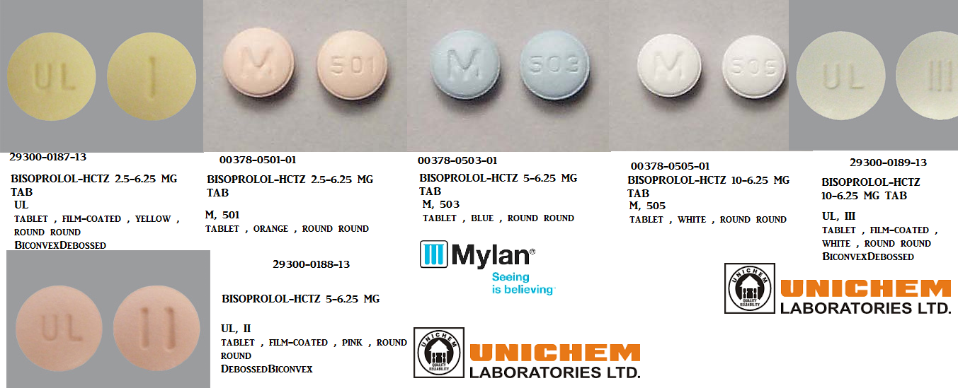 BISOPROLOL/HCTZ TB 5-6.25MG 100