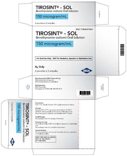 TIROSINT-SOL AM 112MCG/ML30X1MLUD