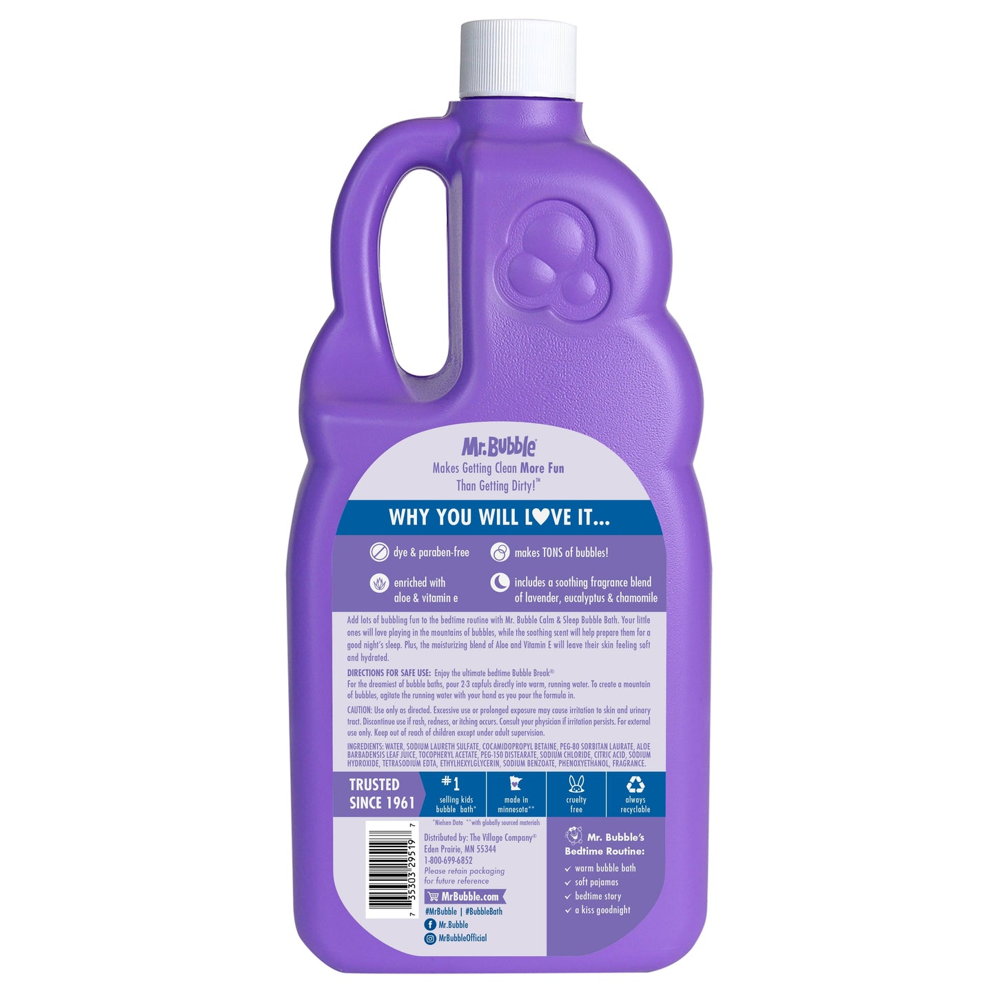 Mr Bubble Bath Calm & Sleep 36oz