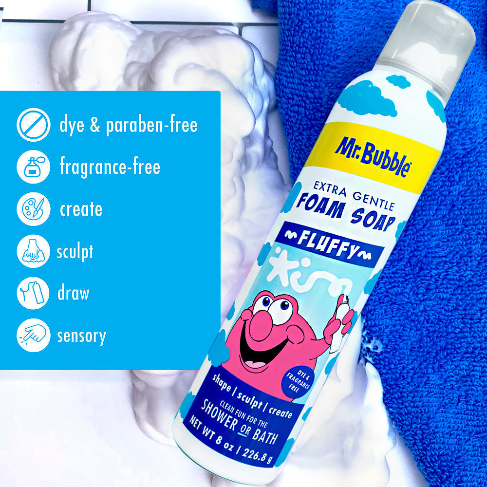 Mr Bubble Foam Soap Extra Gentle 8oz