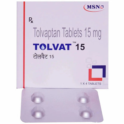 TOLVAPTAN TB 15MG 10UD