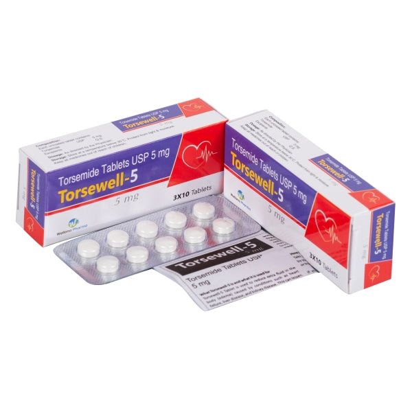 TORSEMIDE TB 5MG 100
