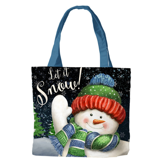 BAG HOLIDAY TOTE GREEN 16X15X6 250CT DS