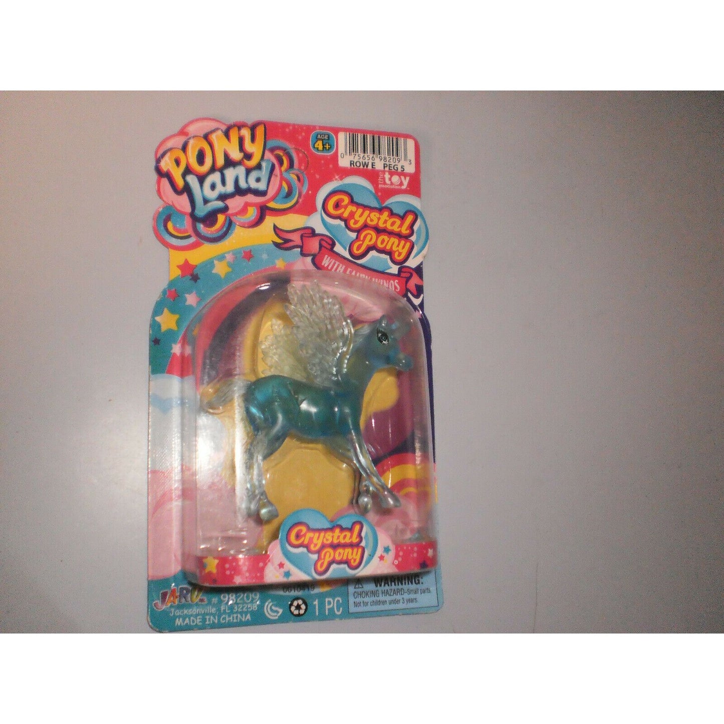 JA-RU Pony Land Pony Pet With Hair Comb