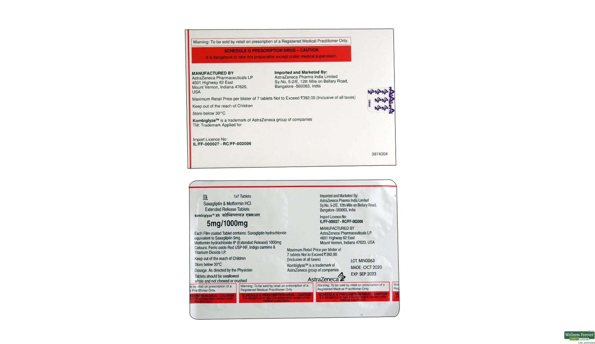 KOMBIGLYZE XR TB 5-500MG 30 CPLT