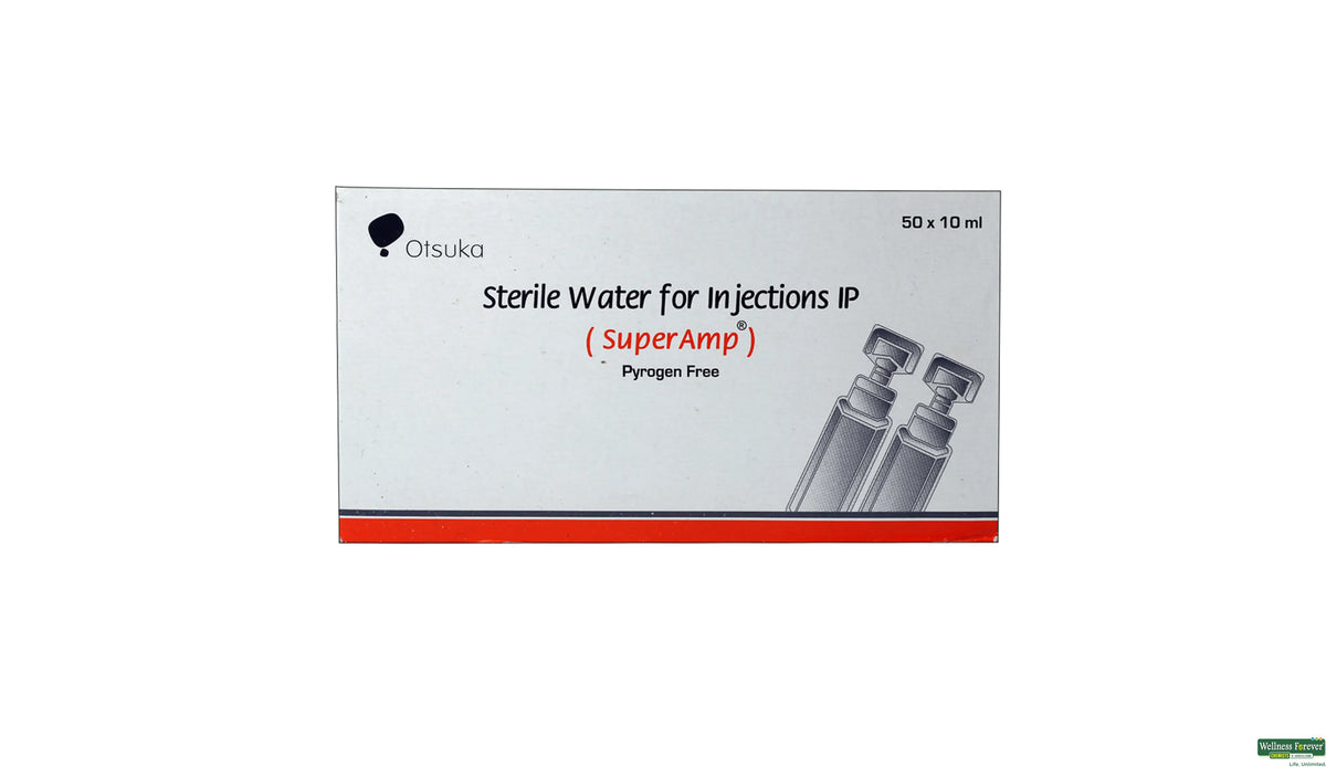 WATER MD 25X30ML BACT INJ