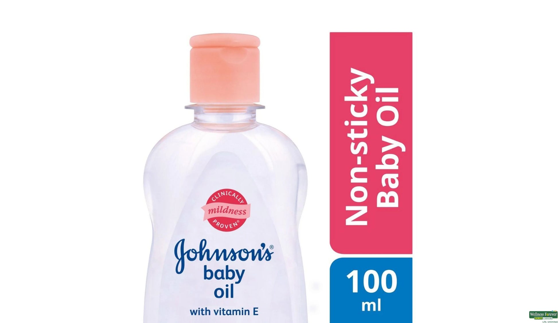 JJ BABY OIL 600ML