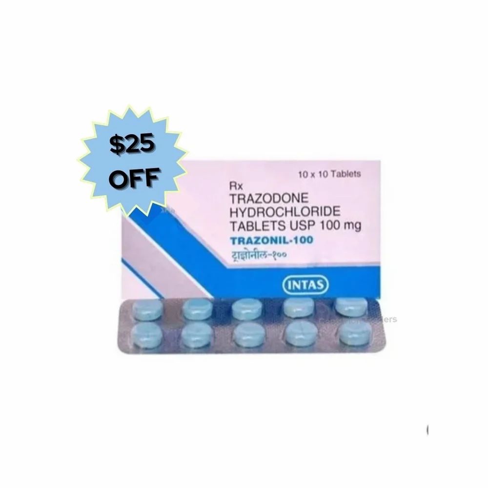 TRAZODONE TB 100MG 100