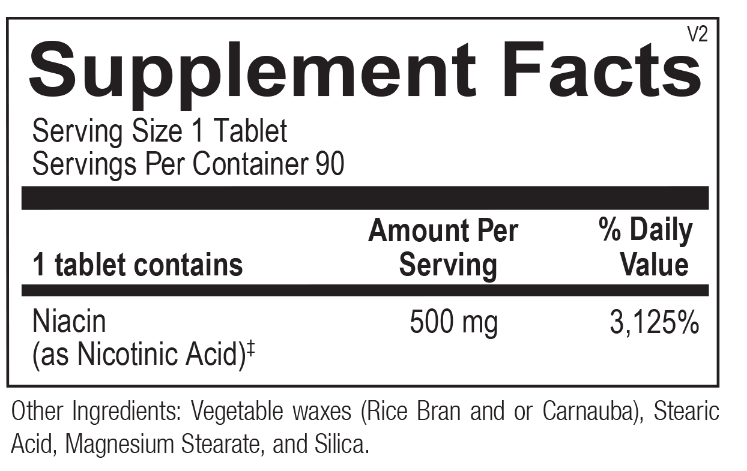 NIACIN TB 250MG 110 PR