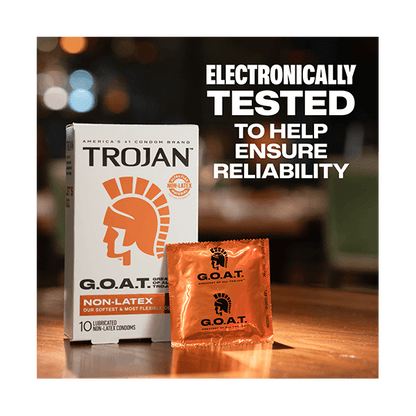 TROJAN GOAT NON-LATEX CONDOM 3CT