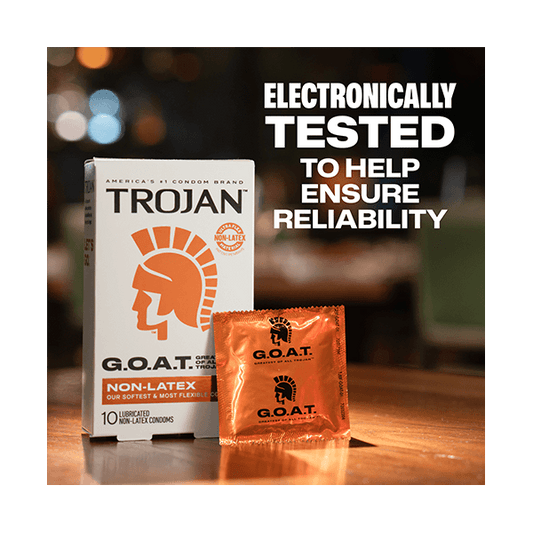 TROJAN GOAT NON-LATEX CONDOM 3CT