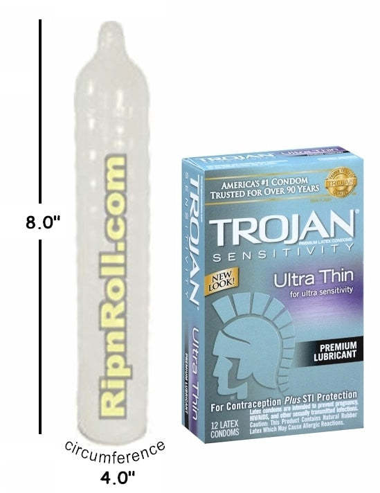 TROJAN ULTRA THIN CM 12 PREMIUM