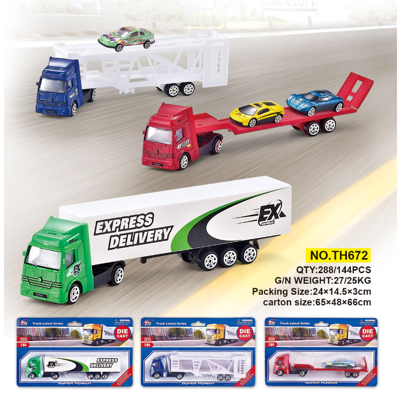 HW MT DIE-CAST &TRUCK AST