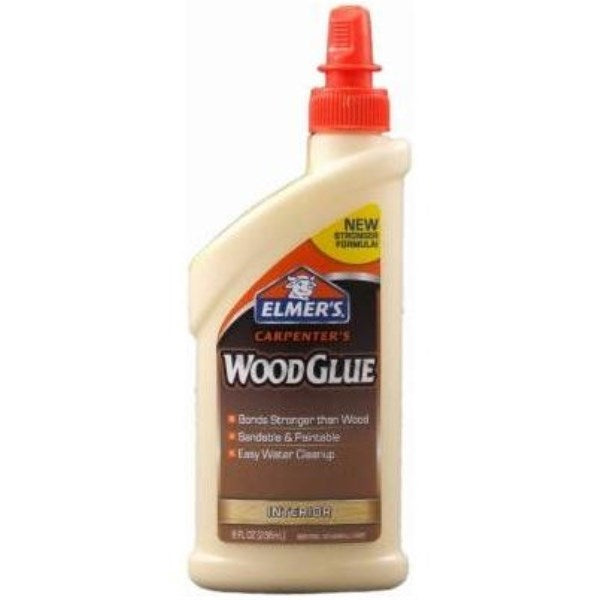 ELMER'S Carpenter's Interior Wood Glue,  8 oz