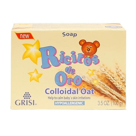 Ricitos De Oro Baby Soap Bar Colloidal Oat 3.5oz