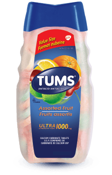 TUMS ULTRA STR ASSRT FRUIT CHW 72
