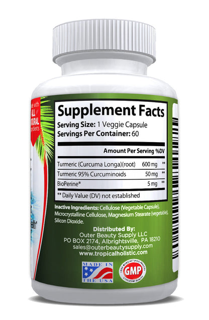 TURMERIC CURCUMIN CP 1000MG 60