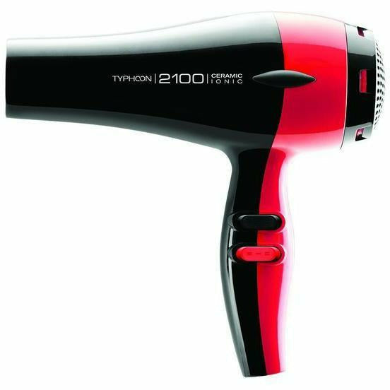 Tyche Typhoon 2100 Dryer Ceramic Ionic Red/Black
