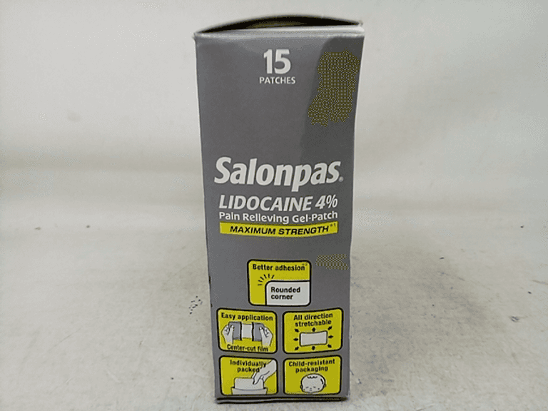 SALONPAS FLEX PATCH LIDOCAINE PAT 7CT