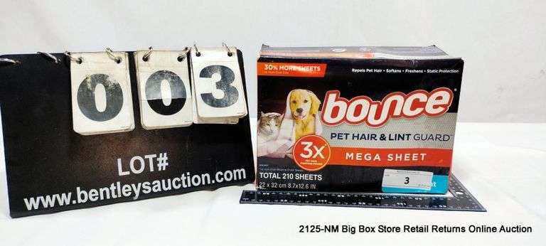 BOUNCE PET HAIR&LINT GUARD SHT 160CT DS