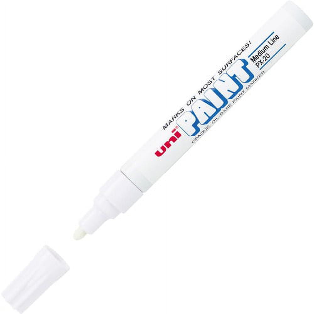 uni-ball uni-Paint Oil Based Medium Line Marker - Blue, 12 count