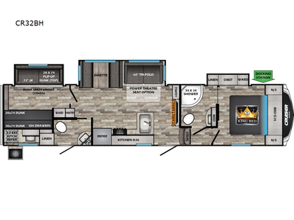CRC BLUE RV 320 13DR