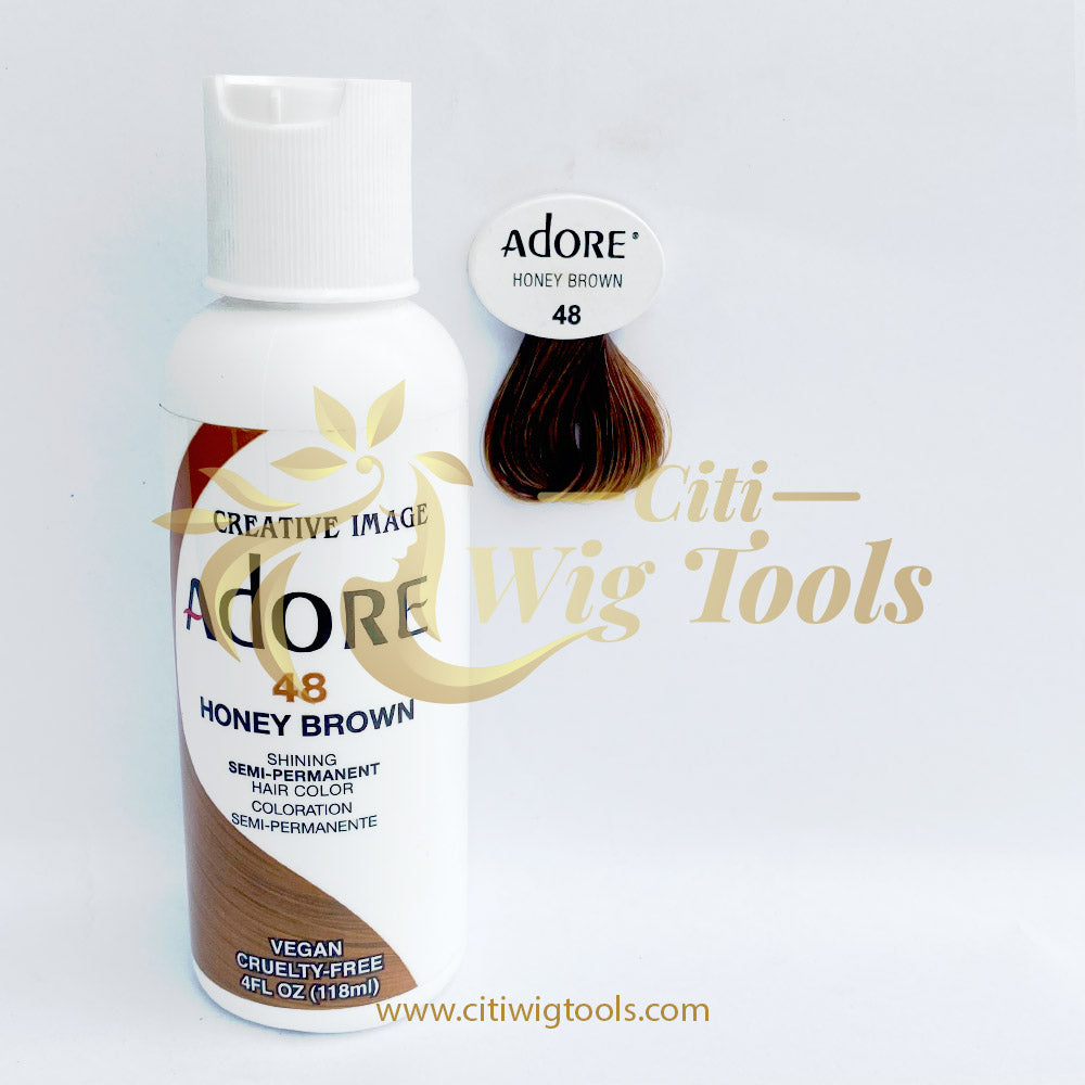 Adore Semi-Permanent Haircolor #048 Honey Brown 4oz