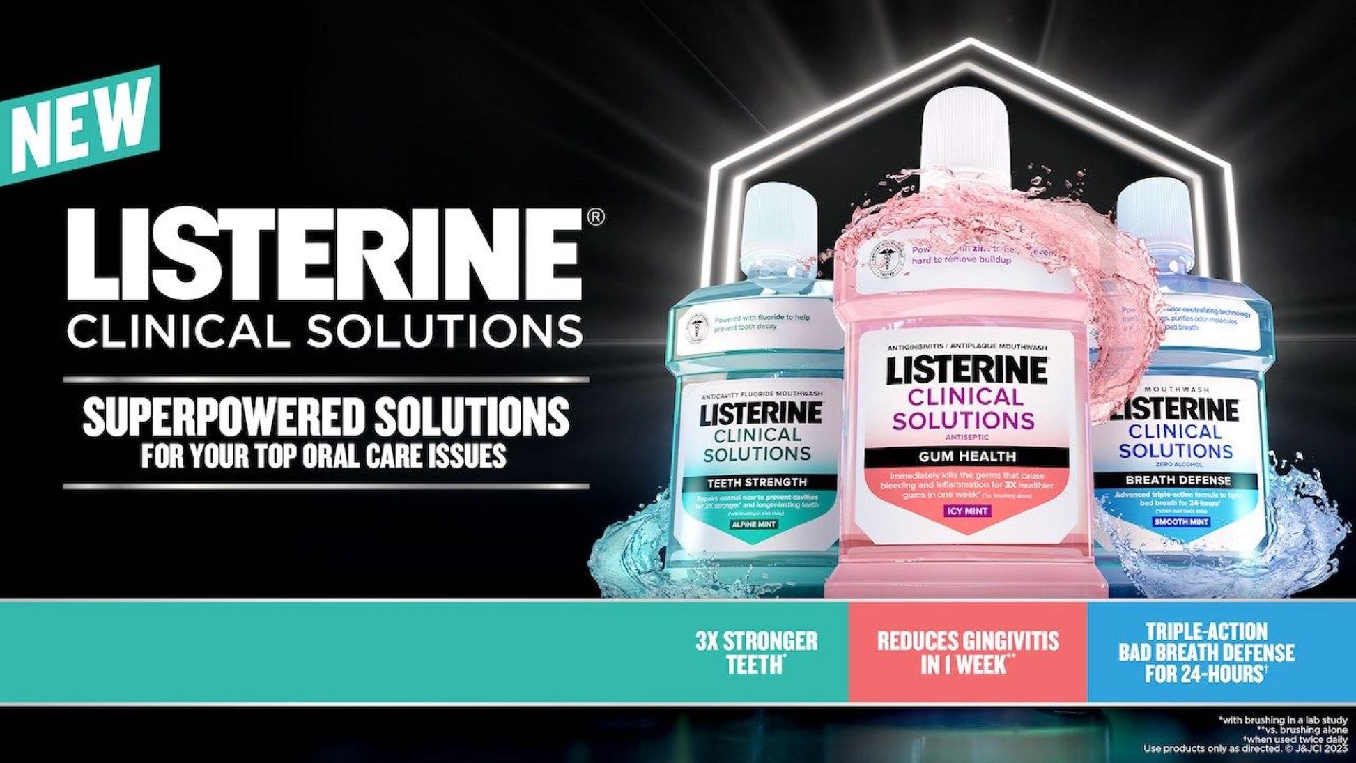 TTS LISTERINE CLINICAL SLN MW 95ML