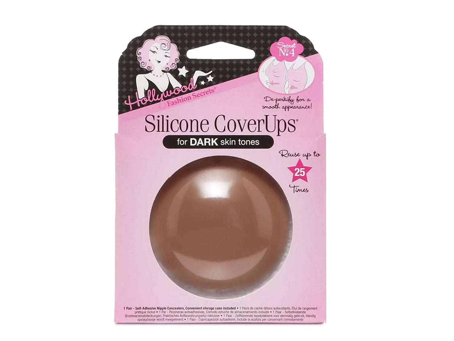 Hollywood Fashion Secrets Silicone CoverUps - Medium