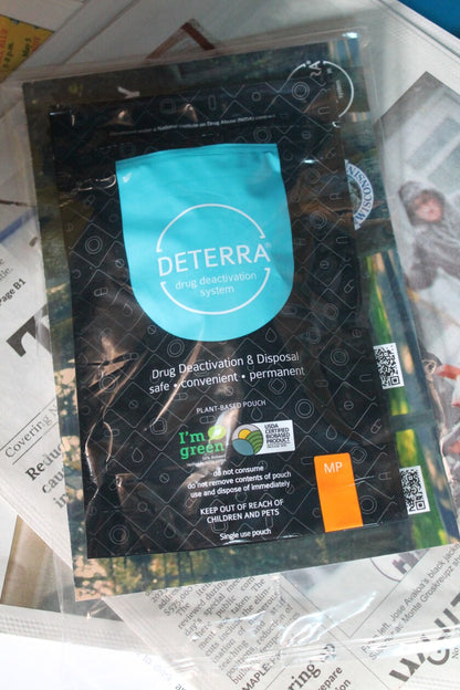 DETERRA SM POUCH 25 DRUG DSPSL