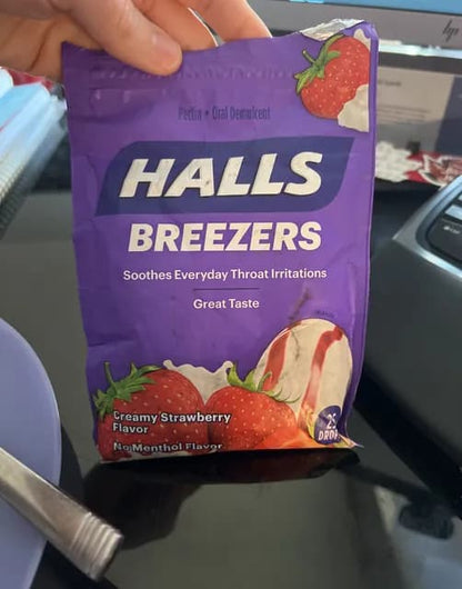 HALLS FRT BRZRS LZ 7MG 25 CL/BR