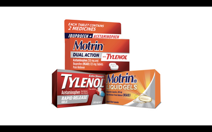 MOTRIN DUAL ACTION WITH TYLENOL TAB 80
