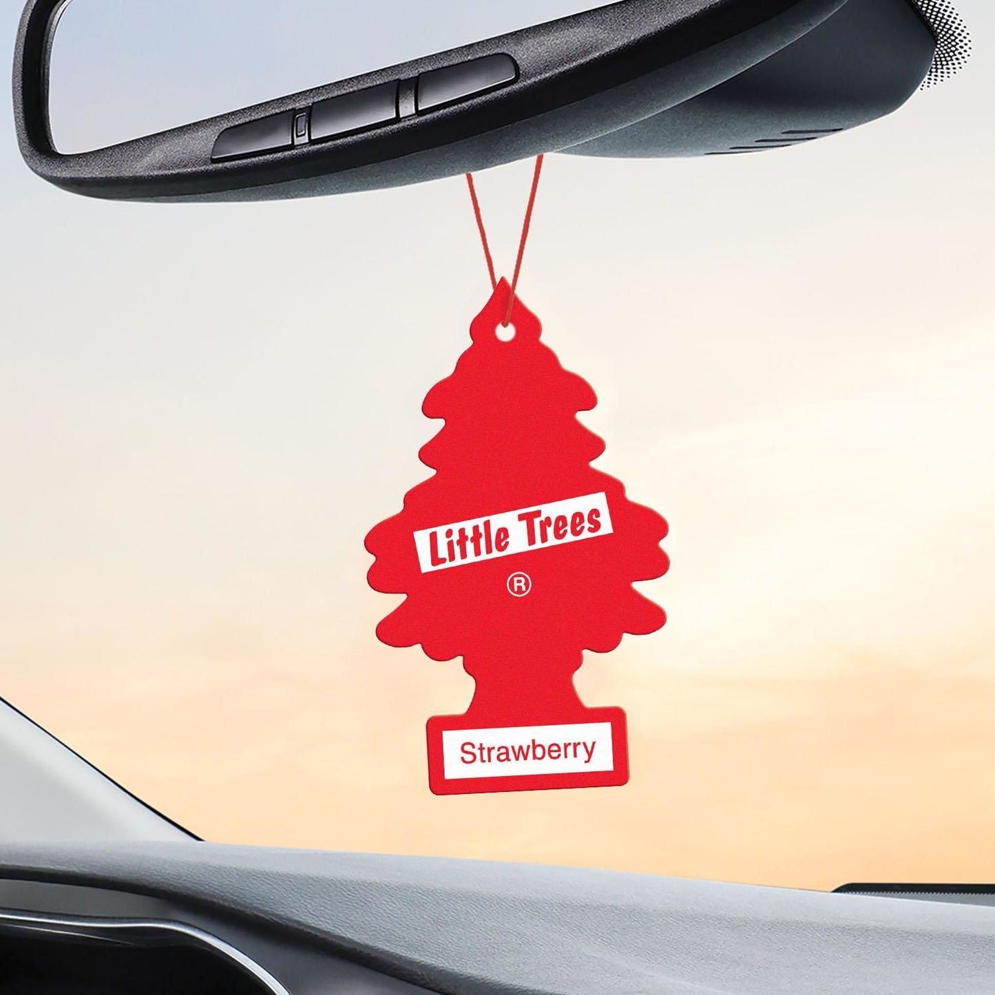 Little Trees Strawberry Hanging Air Freshener - 3 pack