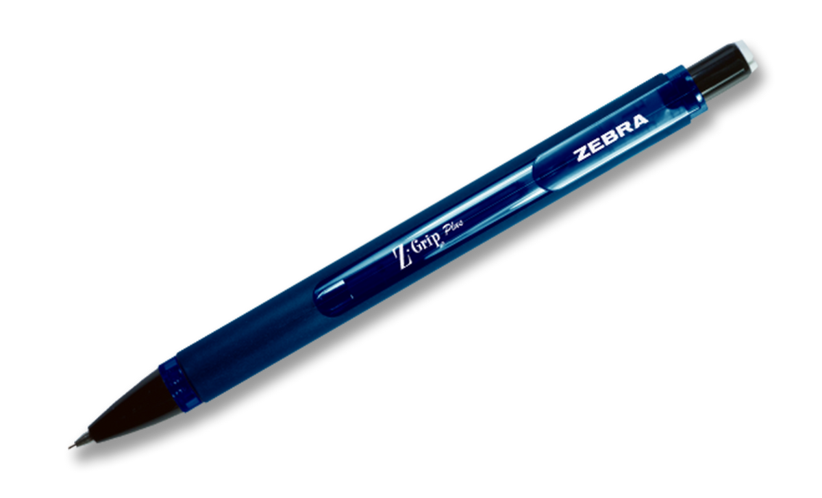 Zebra Pen Z-Grip Plus  0.7mm Mechanical Pencil with Lead and Erasers, 3 pack