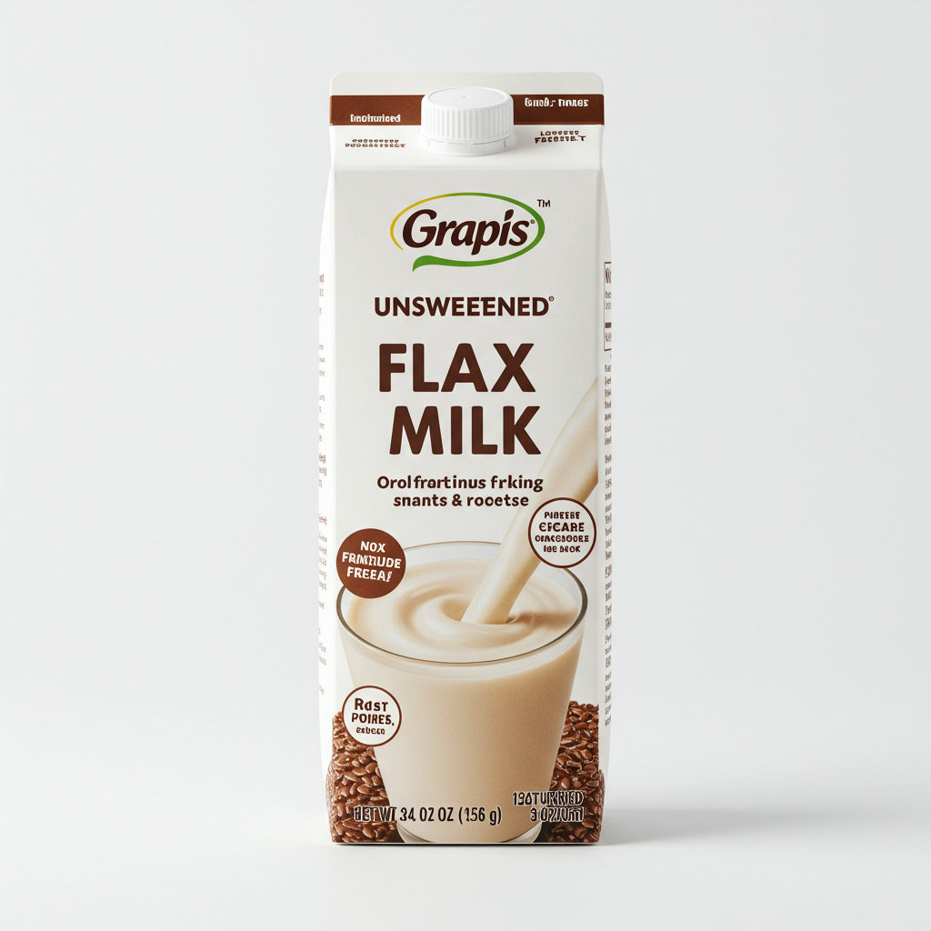 A/J FLAX HALF/HALF HR MILK  12Z