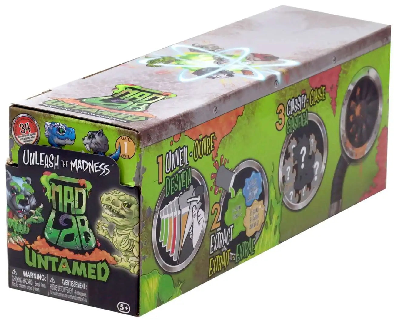 WowWee Mad Labs Untamed Minis Series 1, Mystery Pack